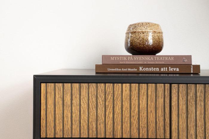 Bild 5, Line 2D Låg Burned Walnut Black | Englesson | Bonus Möbler