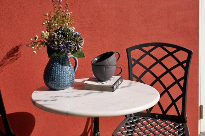 Bild 5, Loire Ø60 cm och Arras Antracitgrå - Brafab - Bonus Möbler