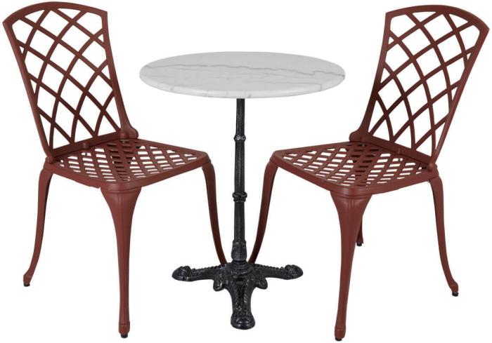 Bild 8, Loire Ø60 cm Vit / Svart | Brafab | Bonus Möbler