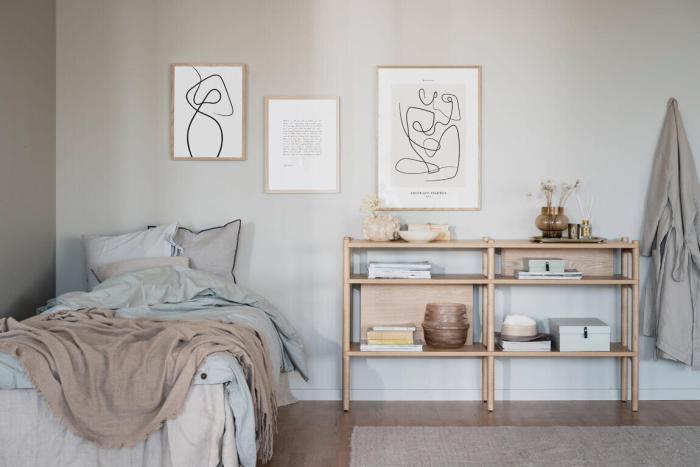 Bild 3, Holton Låg 140X80 cm Lackad ek | Rowico Home | Bonus Möbler