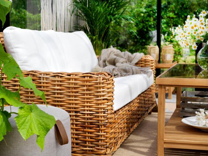 Bild 8, Kotte Ø50 cm Peony - Brafab - Bonus Möbler