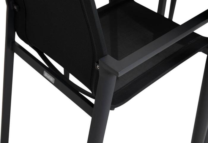 Bild 3, Delia Textilene Antracit - Brafab - Bonus Möbler