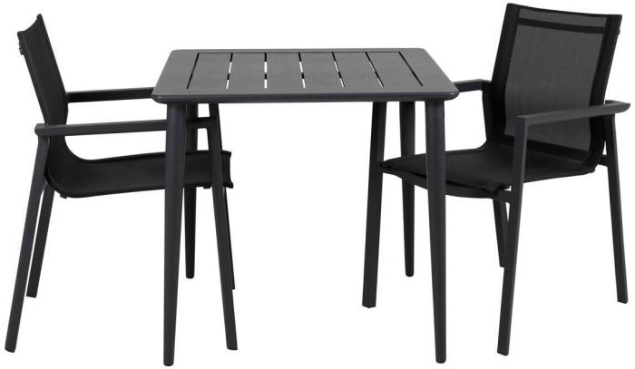 Bild 5, Delia Textilene Antracit - Brafab - Bonus Möbler