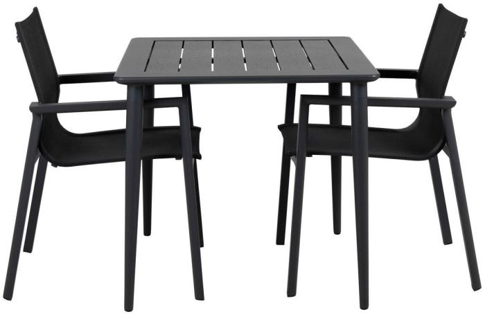 Bild 6, Delia Textilene Antracit - Brafab - Bonus Möbler