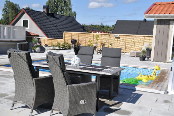 Bild 2, Sunbrella 50 cm bred Sooty - Fritab - Bonus Möbler