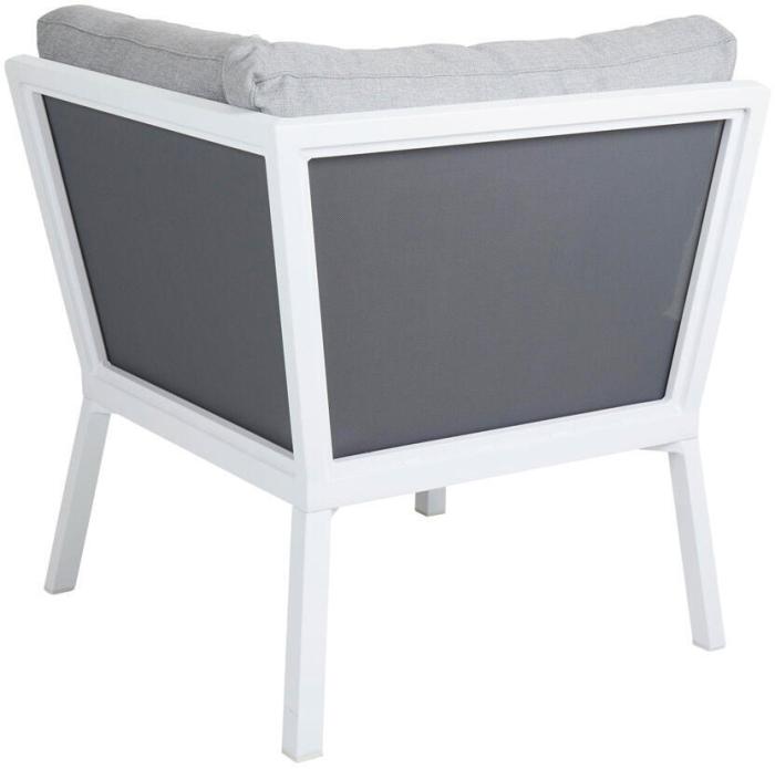 Bild 2, Samvaro Hög Hörndel Vit / Grå | Brafab | Bonus Möbler