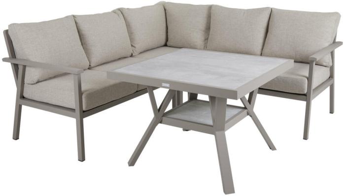 Bild 4, Samvaro Hög Hörndel Khaki / Sand | Brafab | Bonus Möbler