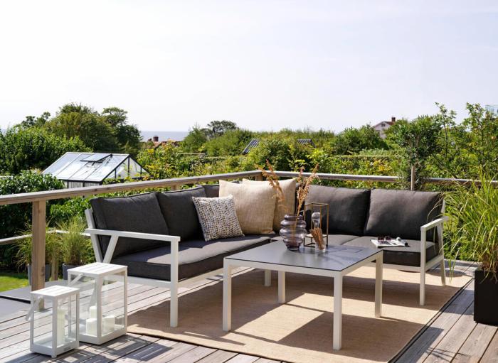 Bild 2, Bertrix 45X45 cm Beige mönster - Brafab - Bonus Möbler