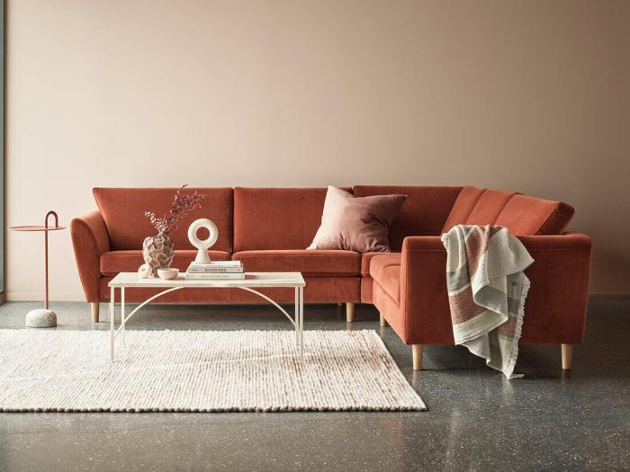 Bild 3, Olivia 2,5-sits + hörn + 2,5-sits | Brunstad | Bonus Möbler