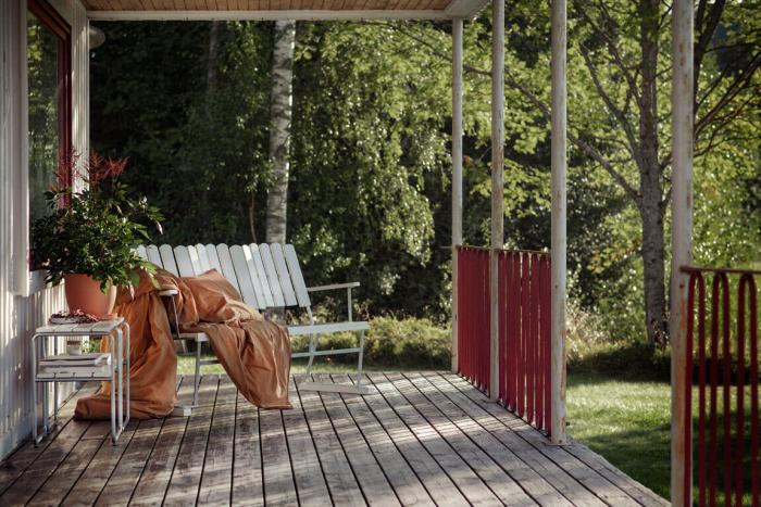 Bild 8, Sidobord L45 Vitlackad Ek / Varmförzinkat Stativ - Grythyttan Stålmöbler - Bonus Möbler