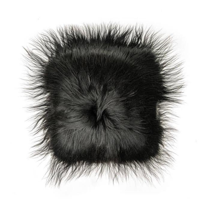 Bild 2, Icelandic Sheepskin Wild Black - Cuero Design - Bonus Möbler