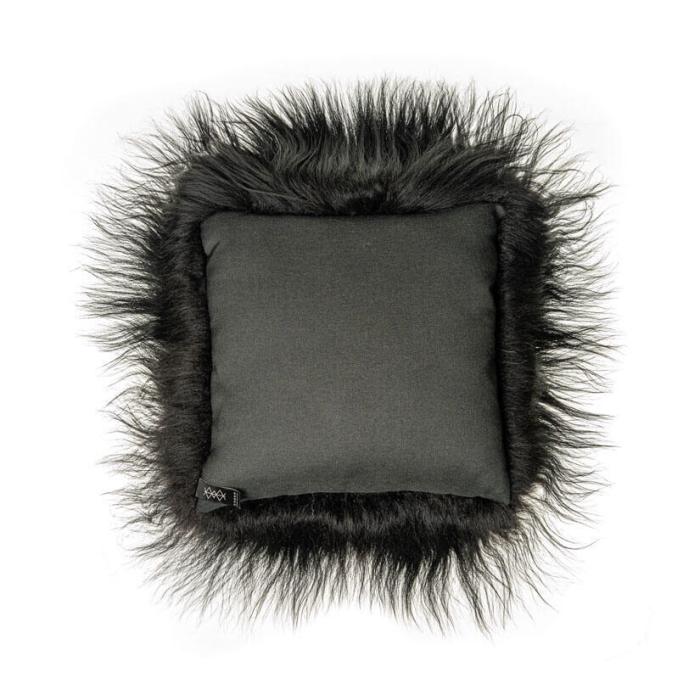 Bild 3, Icelandic Sheepskin Wild Black - Cuero Design - Bonus Möbler