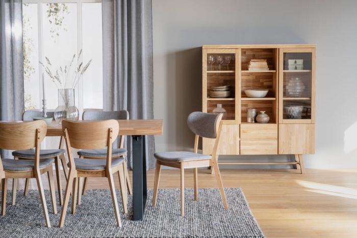 Bild 8, Kato Lackad ek / Ljusgrå | Rowico Home | Bonus Möbler