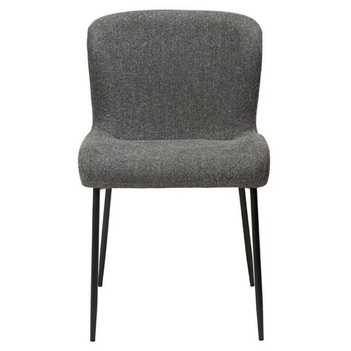 Bild 2, Glam Bouclétyg Pebble Grey / Black - Dan-Form - Bonus Möbler