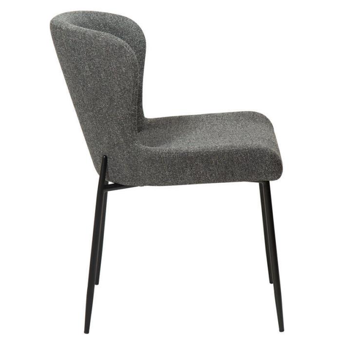 Bild 3, Glam Bouclétyg Pebble Grey / Black - Dan-Form - Bonus Möbler