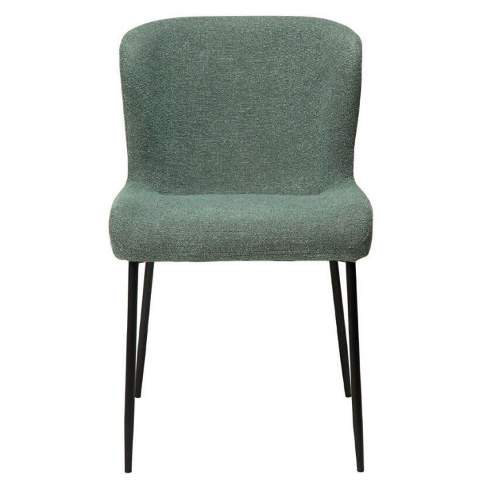 Bild 2, Glam Bouclétyg Pebble Green / Black - Dan-Form - Bonus Möbler