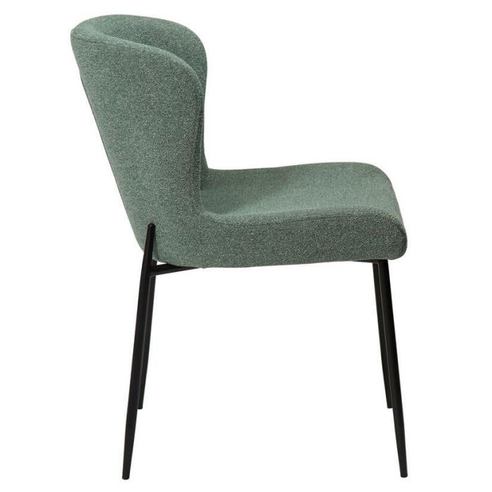 Bild 3, Glam Bouclétyg Pebble Green / Black - Dan-Form - Bonus Möbler