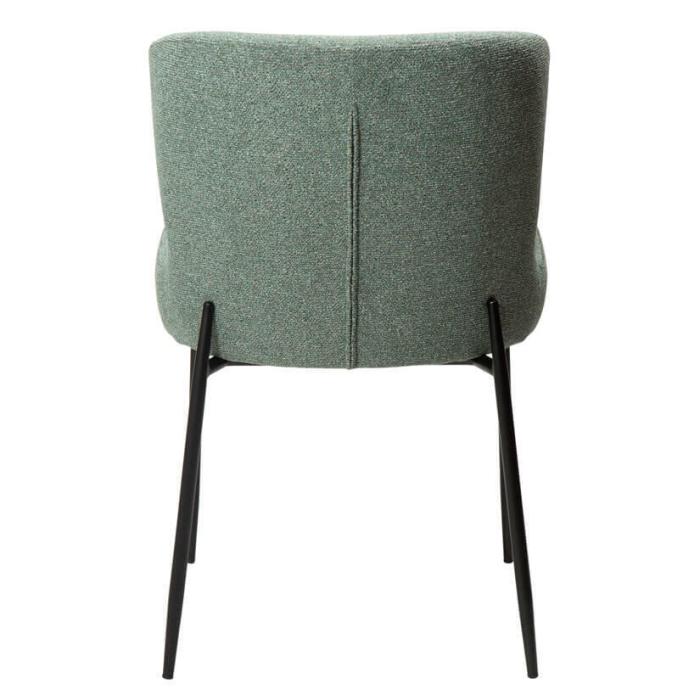 Bild 4, Glam Bouclétyg Pebble Green / Black - Dan-Form - Bonus Möbler