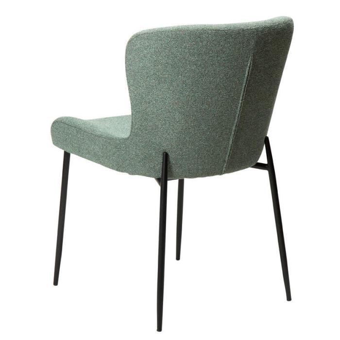 Bild 5, Glam Bouclétyg Pebble Green / Black - Dan-Form - Bonus Möbler