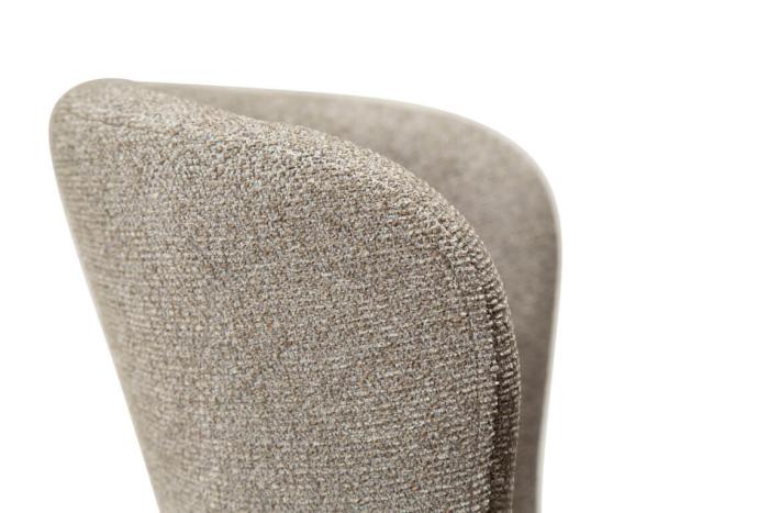 Bild 7, Glam Bouclétyg Pebble Earth / Black | Dan-Form | Bonus Möbler