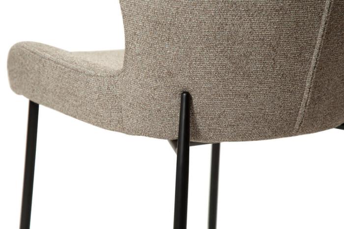 Bild 9, Glam Bouclétyg Pebble Earth / Black | Dan-Form | Bonus Möbler