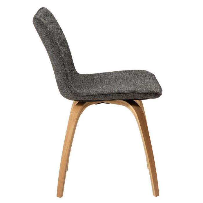 Bild 3, Glee Bouclétyg, ekben Pebble Grey | Dan-Form | Bonus Möbler