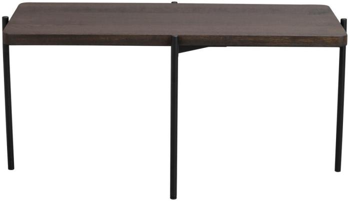Bild 2, Shelton 95X50 cm Brun ask / Svart metall | Rowico Home | Bonus Möbler