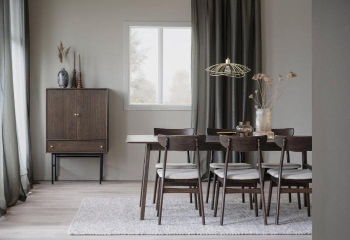 Bild 10, Rodham Brunlackad ek / Beige | Rowico Home | Bonus Möbler