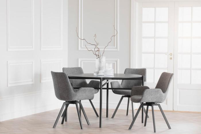 Bild 9, Norwell Grå / Svart - Rowico Home - Bonus Möbler