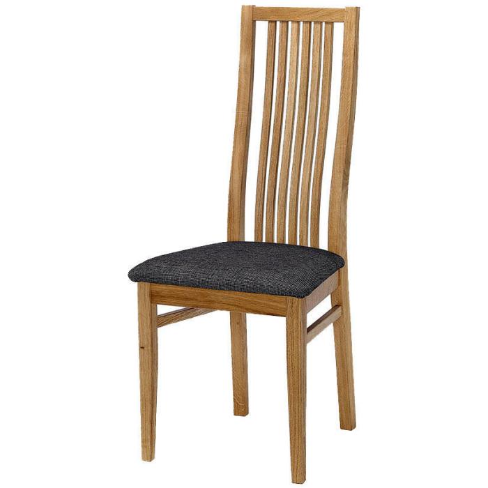 Bild 3, Allegro Oljad Ek Stolar Tyg Grå | Torkelson | Bonus Möbler