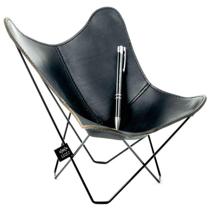 Bild 2, Pampa Mariposa Miniatyr Black - Cuero Design - Bonus Möbler