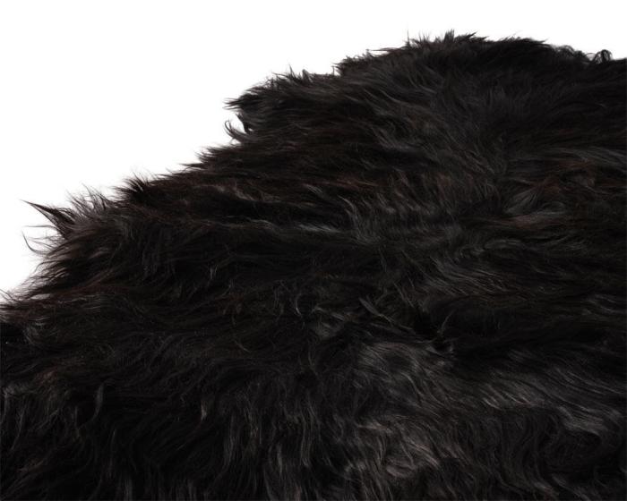 Bild 2, Icelandic Sheepskin Wild Black - Cuero Design - Bonus Möbler