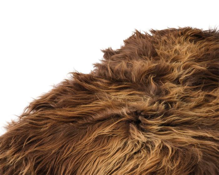 Bild 2, Icelandic Sheepskin Wild Brown - Cuero Design - Bonus Möbler