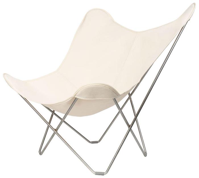 Bild 2, Cotton Canvas Mariposa utan läderhörn Offwhite | Cuero Design | Bonus Möbler