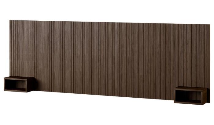 Bild 2, Vägghängd Trä Rökt ek | Hilding | Bonus Möbler