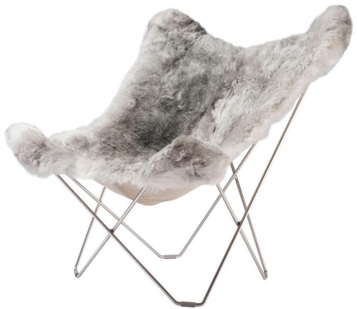 Bild 3, Iceland Mariposa Shorn Grey | Cuero Design | Bonus Möbler