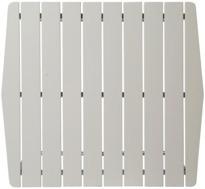 Bild 4, Bord B31 84 och Stol 1 Vitlackad Ek / Varmförzinkat Stativ - Grythyttan Stålmöbler - Bonus Möbler