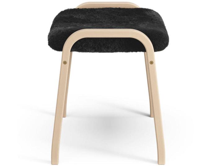 Bild 2, Lamino Lackad Bok Fårskinn Black | Swedese | Bonus Möbler