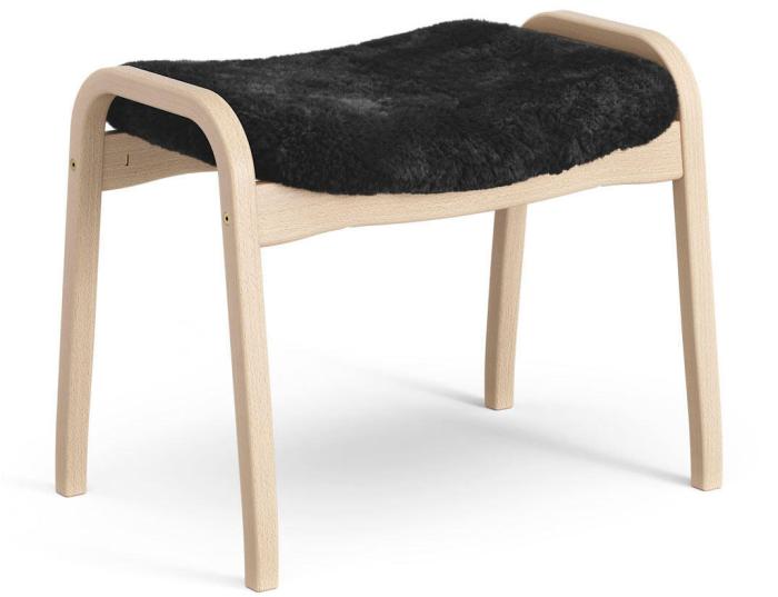 Bild 3, Lamino Lackad Bok Fårskinn Black | Swedese | Bonus Möbler
