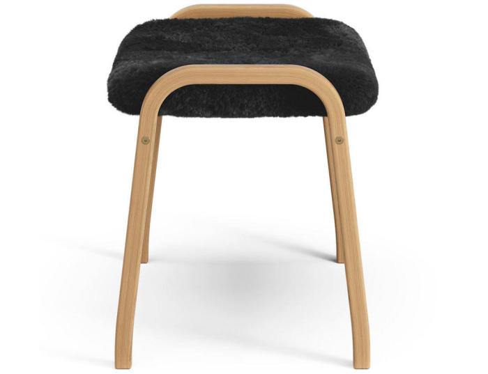 Bild 2, Lamino Oljad Ek Fårskinn Black | Swedese | Bonus Möbler