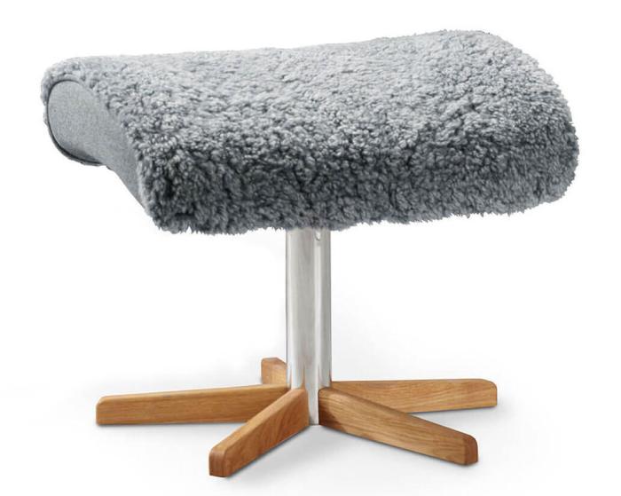 Bild 4, Ekenäs Snurr Fårskinn Grey | Bröderna Anderssons | Bonus Möbler