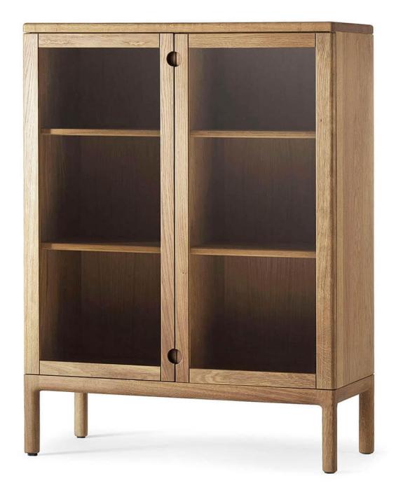 Bild 2, Prio Hög Ek Glasdörrar | Stolab | Bonus Möbler