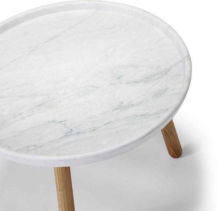 Bild 2, Tureen Ø52 cm Carrara marmor 50 cm, Naturell olja | Stolab | Bonus Möbler