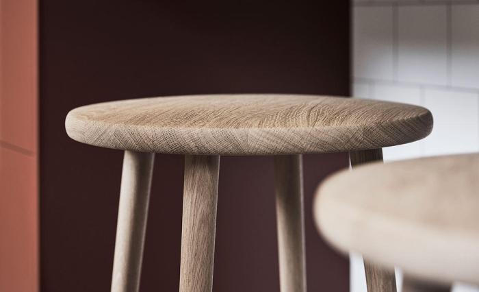 Bild 13, Miss Button Hög H78 cm Skogstjärn 56 | Stolab | Bonus Möbler