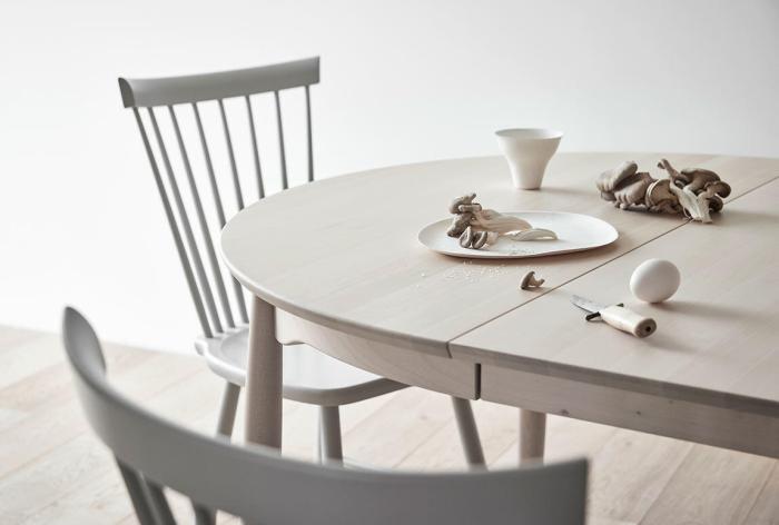 Bild 3, Carl Björk Ljus mattlack, delad skiva | Stolab | Bonus Möbler