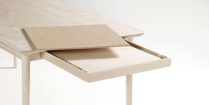 Bild 5, Prima Vista Björk 120X90 + 50 cm, Ljus mattlack | Stolab | Bonus Möbler