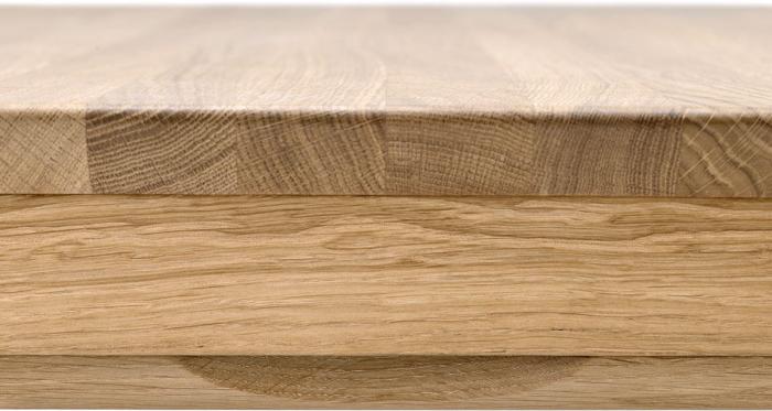 Bild 3, Prima Vista Ek 120X90 + 50 cm, Ljus Mattlack | Stolab | Bonus Möbler