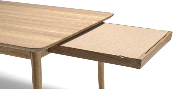 Bild 6, Prima Vista Ek 120X90 + 50 cm, Ljus Mattlack | Stolab | Bonus Möbler