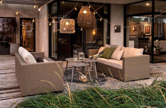 Bild 4, Vannes Ø45 cm Khaki - Brafab - Bonus Möbler