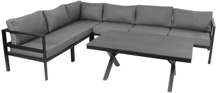 Bild 5, Leone Mattsvart / Grå | Brafab | Bonus Möbler